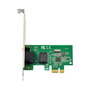 MicroConnect Carte réseau Gigabit PCIe MC-DR8111E - Port unique pour ordinateur de bureau avec support profil bas