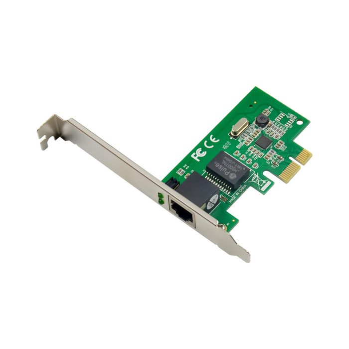 MicroConnect Carte réseau Gigabit PCIe MC-DR8111E - Port unique pour ordinateur de bureau avec support profil bas MicroConnect Carte réseau Gigabit PCIe MC-DR8111E - Port unique pour ordinateur de bureau avec support profil bas