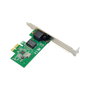 MicroConnect Carte réseau Gigabit PCIe MC-DR8111E - Port unique pour ordinateur de bureau avec support profil bas