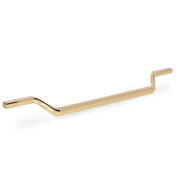 Viefe Tirador Zamak Modèle Valley - Finition nickel foncé - Distance entre trous 160 mm - Zamak avec finitions laiton, noir mat et nickel foncé