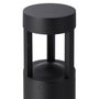 Jamalpur Balise LED extérieure 90 cm 10 W 3000 K Noir