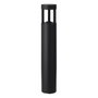 Jamalpur Balise LED extérieure 90 cm 10 W 3000 K Noir