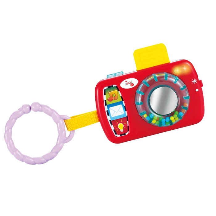 Tachan Caméra Jouet pour Bébé avec Mordedor, Lumières, Sons et Mélodies - Jouet d'Éveil Sensoriel dès 6 Mois Tachan Caméra Jouet pour Bébé avec Mordedor, Lumières, Sons et Mélodies - Jouet d'Éveil Sensoriel dès 6 Mois