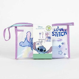 Cerdá Nécessaire de voyage Stitch pour accessoires de toilette 23.0 x 15.0 x 8.0 cm - Lavande
