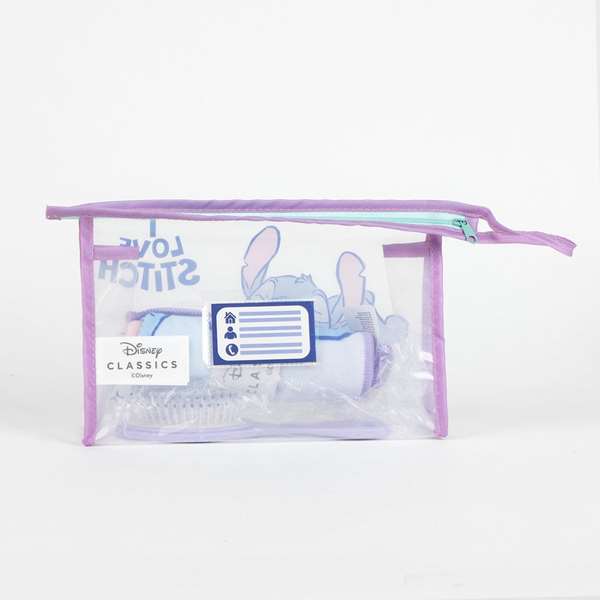 Cerdá Nécessaire de voyage Stitch pour accessoires de toilette 23.0 x 15.0 x 8.0 cm - Lavande