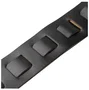 LEVYS Correa Amped Leather Series 3" - Noire pour Guitare