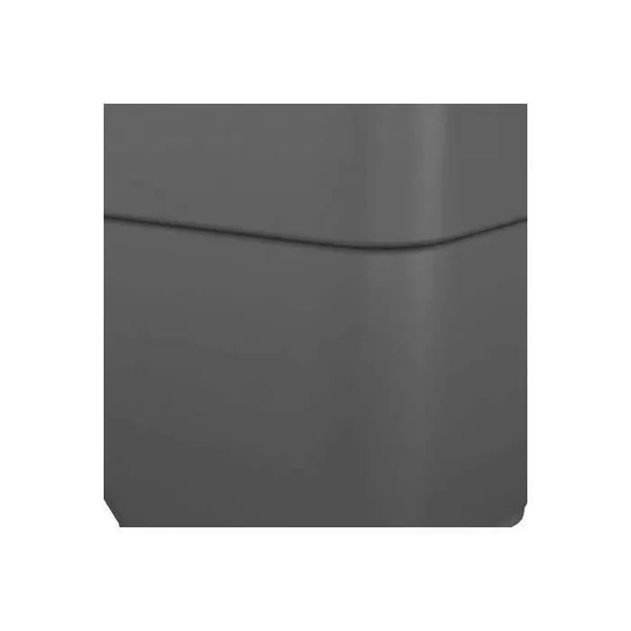 Artevasi CAPRI CAMPANA Pot de fleurs carré en plastique anthracite, 36.5 x 33.5 x 36.5 cm, résistant au gel avec trous de drainage, intérieur/extérieur Artevasi CAPRI CAMPANA Pot de fleurs carré en plastique anthracite, 36.5 x 33.5 x 36.5 cm, résistant au gel avec trous de drainage, intérieur/extérieur