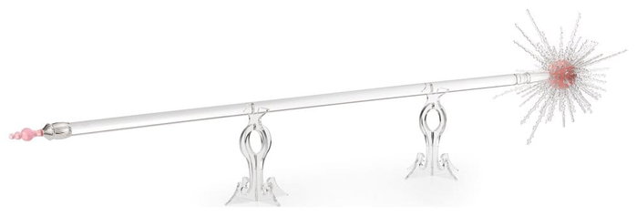 Noble Collection Wicked: For Good réplique d'accessoire Glinda's Bubble Wand 122 cm Noble Collection Wicked: For Good réplique d'accessoire Glinda's Bubble Wand 122 cm