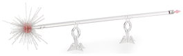 Noble Collection Wicked: For Good réplique d'accessoire Glinda's Bubble Wand 122 cm