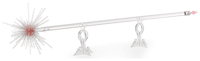 Noble Collection Wicked: For Good réplique d'accessoire Glinda's Bubble Wand 122 cm Noble Collection Wicked: For Good réplique d'accessoire Glinda's Bubble Wand 122 cm