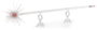 Noble Collection Wicked: For Good réplique d'accessoire Glinda's Bubble Wand 122 cm
