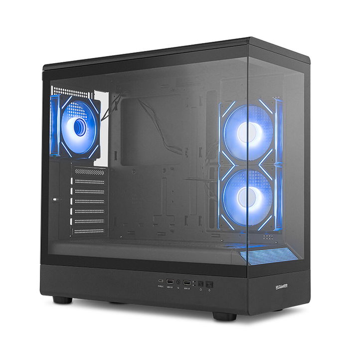 Boîtier ATX semi-tour Nox-Xtreme NXHUMMERSIGNALBK Noir