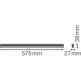 Ledvance Luminaria LED linéaire Compact 10W 1000Lm 4000K 140º IP20
