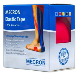HERBI FEET DARCO Venda Muscular Elastica Tape 5 m x 5 cm Rouge