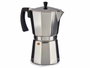 Kinvara Cafetière Aluminium 12 Tasses avec Poignée Argent 650 ml 13x25.5x21 cm (Set de 12)