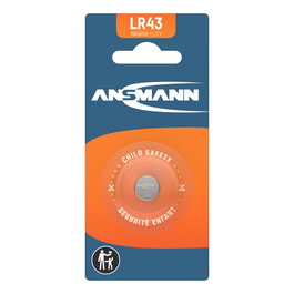 Ansmann LR 43 Pile Bouton Alcaline 1,5 V Haute Performance