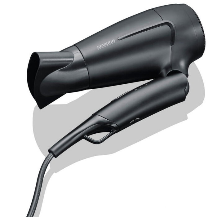 Severin HT 0159 Sèche-cheveux de voyage compact, Noir Severin HT 0159 Sèche-cheveux de voyage compact, Noir