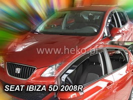 Heko Déflecteurs de fenêtre avant pour Seat Ibiza (6J) 5D Kombi 2008-2017