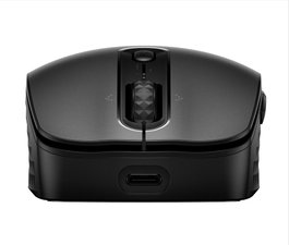 HP Souris sans fil rechargeable 690 – Bluetooth, 7 boutons, 4000 DPI, Noir