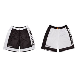 Short de Basket pour Homme Spalding Blanc Noir Réversible 41