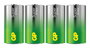 GP Super Alkaline Pile C, 14A/LR14, 4 Piles - Piles Alcalines Super, Longue Durée