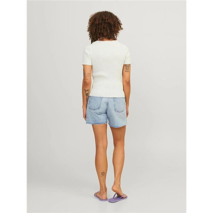 T-shirt à manches courtes femme Jack & Jones 12252768-11-4201 TCX Beige (XS)