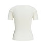 T-shirt à manches courtes femme Jack & Jones 12252768-11-4201 TCX Beige (XS)