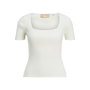 T-shirt à manches courtes femme Jack & Jones 12252768-11-4201 TCX Beige (XS)