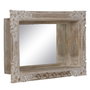 BigBuy Home Miroir mural Blanc Beige Vertical 61 x 10,79 x 38 cm