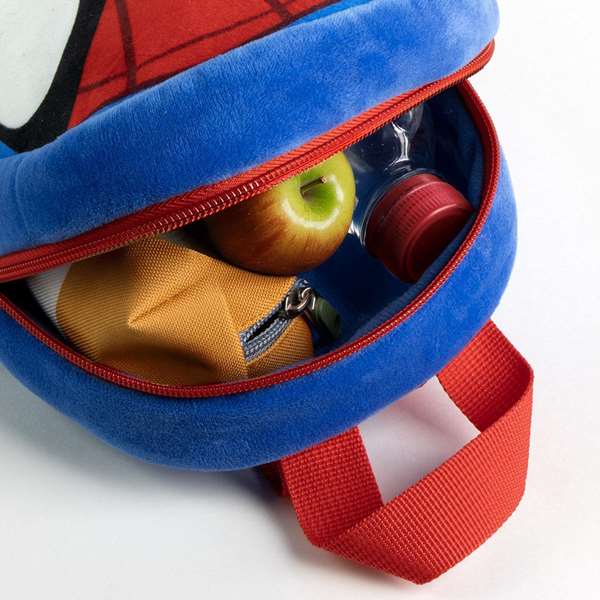 Cerdá - Sac à dos de crèche personnage Spidey en peluche - 18.0 x 22.0 x 4.0 cm