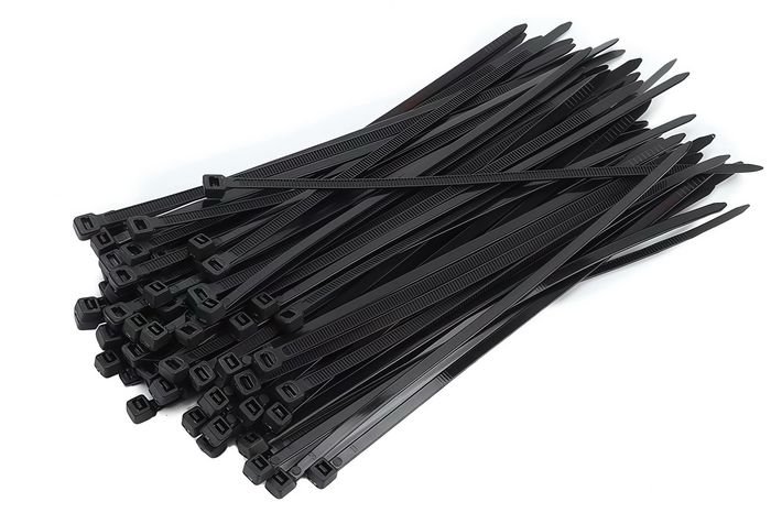 MicroConnect Serre-câbles 100 pièces Noir, 280mm x 4,8mm