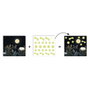 APLI KIDS Boîte de stickers Glow in the Dark Ours 20680
