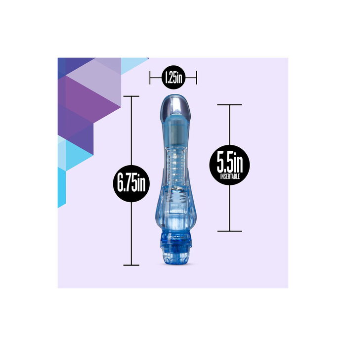 Vibromasseur Blush Naturally Yours Bleu