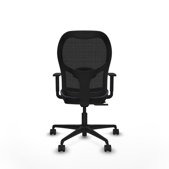 Chaise Jorquera Synchrone/Traslack tissu Gris foncé Maille Noir Base en nylon noir Accoudoir 1D Sans appui-tête Roulettes 65mm nylon Chaise Jorquera Synchrone/Traslack tissu Gris foncé Maille Noir Base en nylon noir Accoudoir 1D Sans appui-tête Roulettes 65mm nylon