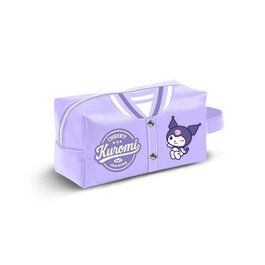 Karactermania Hello Kitty Kuromi Varsity Nécessaire de Voyage Brick PLUS, Malva 13 x 27 x 13 cm en PVC avec intérieur en Polyester