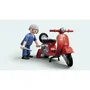 Playmobil 71620 - Garage Vespa Style Rétro Années 60 avec Scooter et Accessoires, Jeu de Construction 88 Pièces