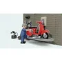 Playmobil 71620 - Garage Vespa Style Rétro Années 60 avec Scooter et Accessoires, Jeu de Construction 88 Pièces