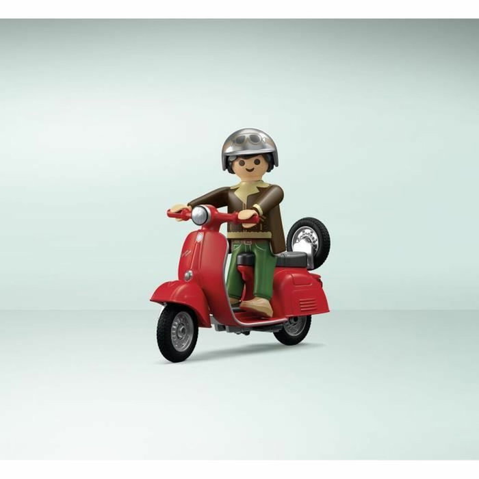 Playmobil Vespa Garage - Style rétro années 60