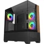 Cooler Master Elite 690 Boîtier PC Moyen Tour ATX, Châssis avec Panneaux en Verre Trempé 270°, Gestion Câbles, Support Rad 360 mm, USB-C, USB 3.0