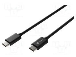 NATEC Câble USB-C vers USB-C PRATI 2m 100W noir