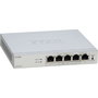 Zyxel GS1200-5HPv3 Switch 5 ports Gigabit 4x PoE+ 68W