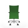 Piqueras Y Crespo Chaise Albacete confidente, Vert, Mécanisme Synchrone, Base Aluminium