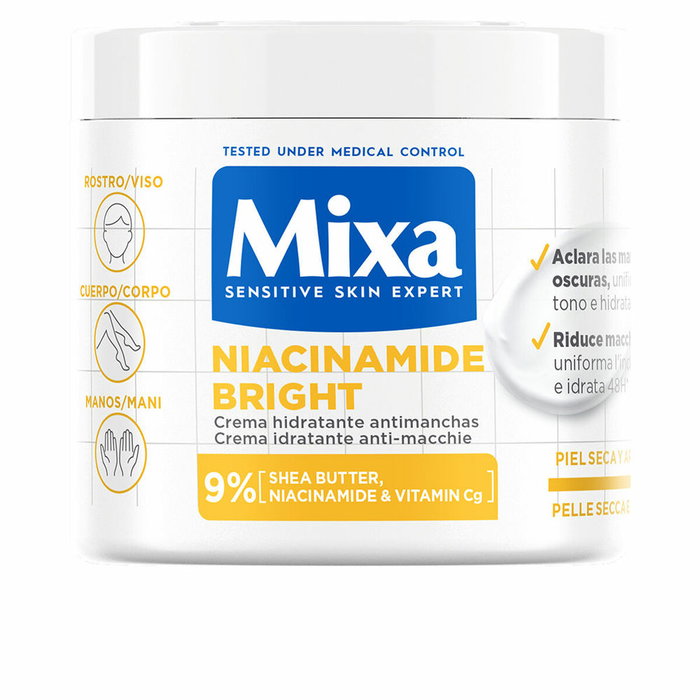 Mixa Niacinamide Bright Crème Hydratante Anti-imperfections 400 ml Mixa Niacinamide Bright Crème Hydratante Anti-imperfections 400 ml