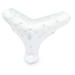 Q&Q Okaliptus Joya Patte Plastique Perle H135 pour Meuble Hauteur 135 mm 180x180x135
