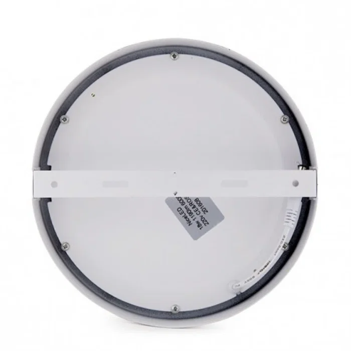 Plafonnier LED 18W 1190Lm 4200K Rond IP25 Aluminium Blanc [JL-JM18WR-W-EP01]