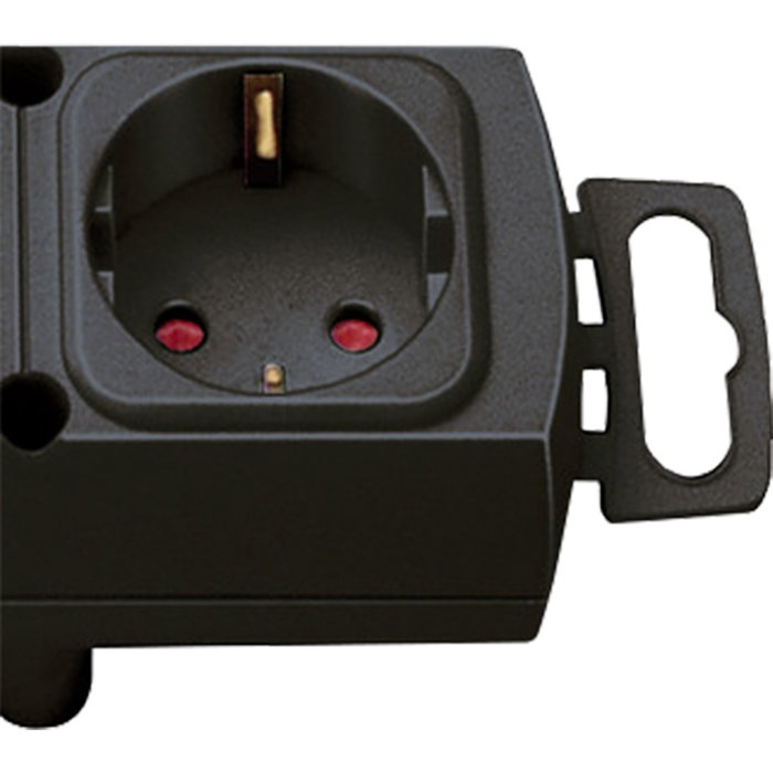 Brennenstuhl Regleta 6 tomas Comfort-Line Plus noir 2m