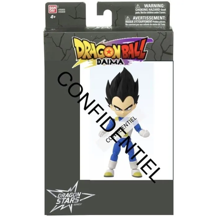 Bandai - Figurine articulée Dragon Ball Daima Mini Vegeta 17 cm - Dragon Star - 16 points d'articulation - Accessoires inclus - A partir de 4 ans