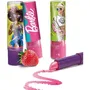 Lisciani Giochi Coffret Créatif de Rouge à Lèvres Barbie à Personnaliser, Change de Couleur à l'Eau, Arômes Naturels, Testé Dermatologiquement, Enfant