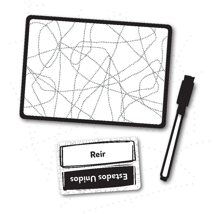 Topp TOPKRO0101ES Garabatos Fatídicos Jeu de société coopératif Créatif 2-8 joueurs PEGI 10