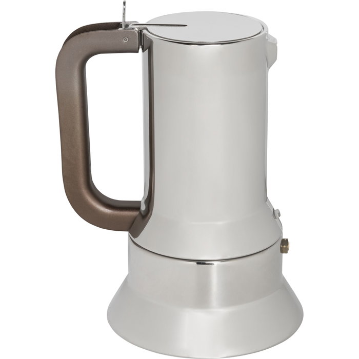 Alessi 9090/6 Cafetière Espresso 6 Tasses en Acier Inoxydable Alessi 9090/6 Cafetière Espresso 6 Tasses en Acier Inoxydable
